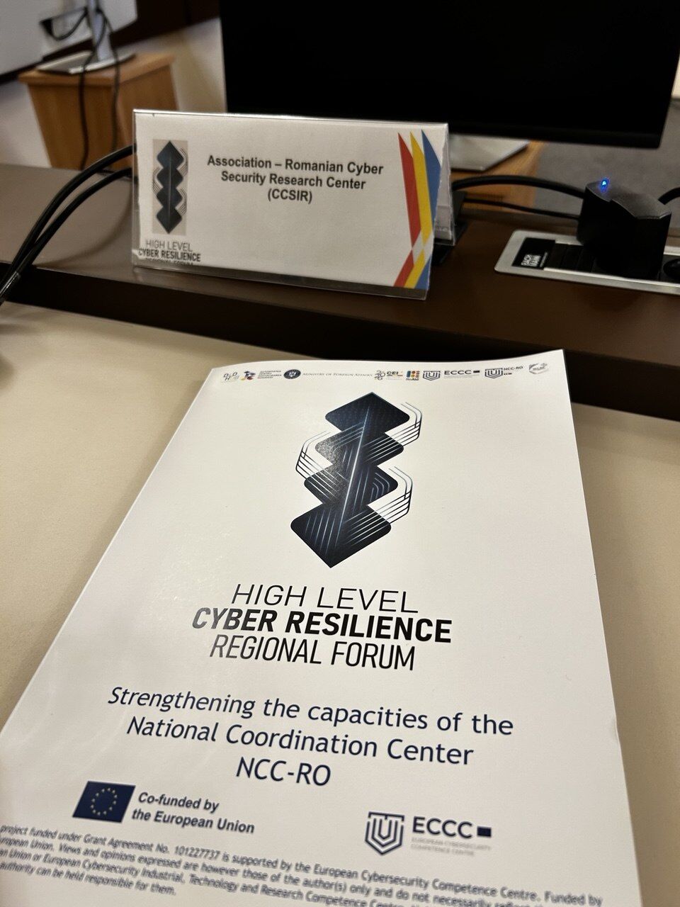 Conference materials and CCSIR participation at the forum